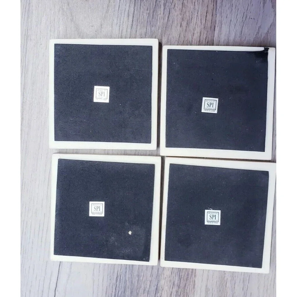 Vintage Butterfly Collection Coaster Set of 4 Boho Retro Nature/ Wall decor